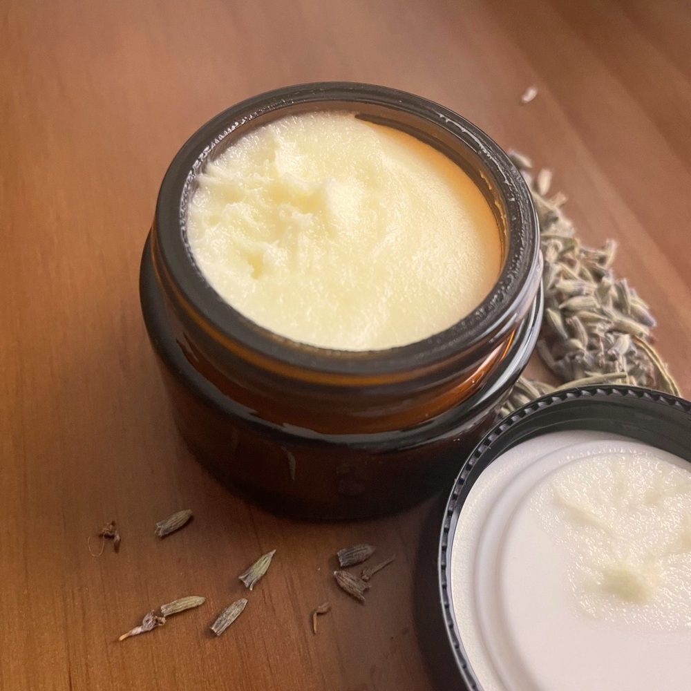 Halal beef tallow Balm in Amber Jar